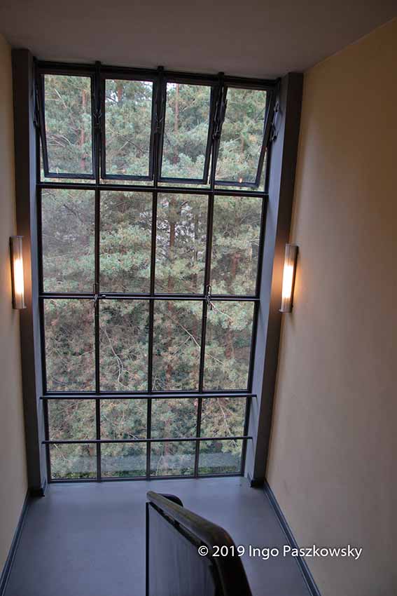 Treppenhaus in einem Meisterhaus. / Foto: Ingo Paszkowsky
