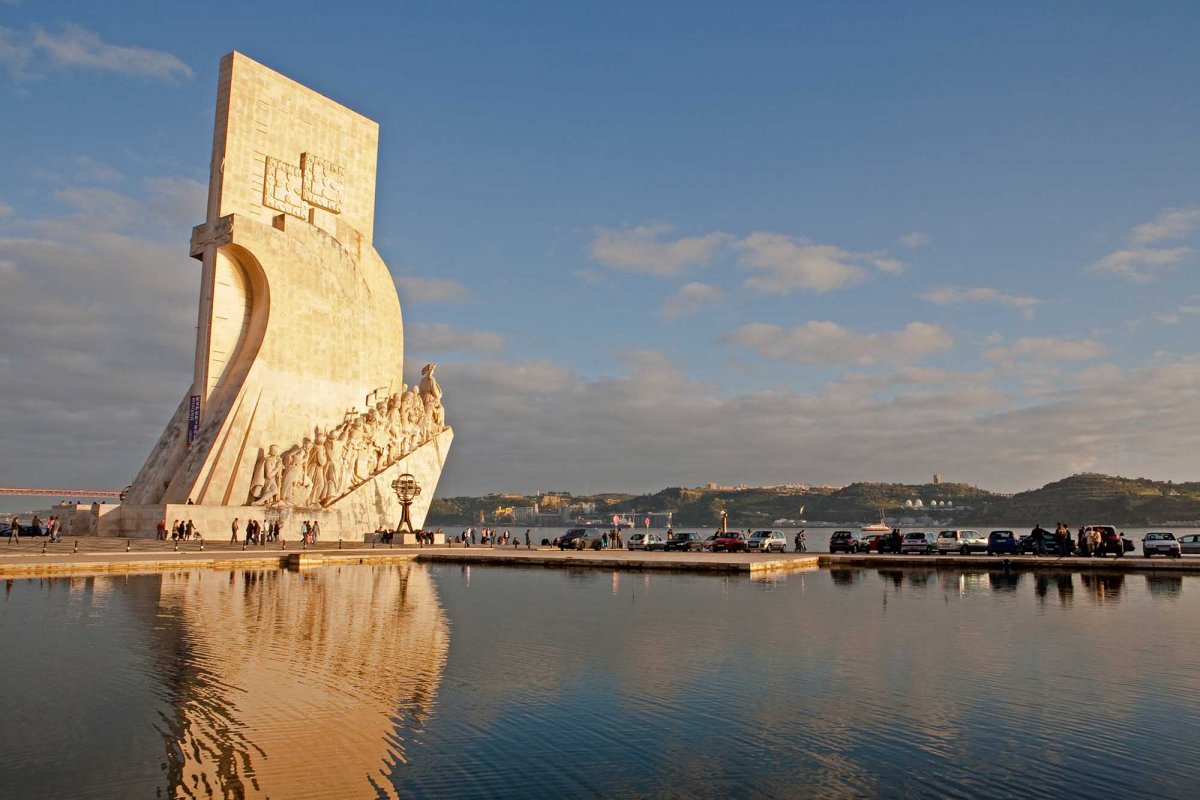 Padrão dos Descobrimentos (Denkmal der Entdeckungen) mit Heinrich dem Seefahrer an der Spitze in Belém am Ufer des Tejo. Foto: Ingo Paszkowsky