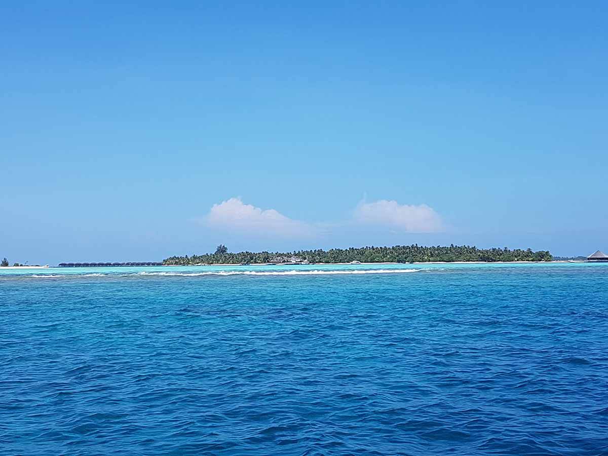 Im Süd-Ari-Atoll zählt Vilamendhoo zu den jüngeren Hotelinseln. Foto: Ronald Keusch
