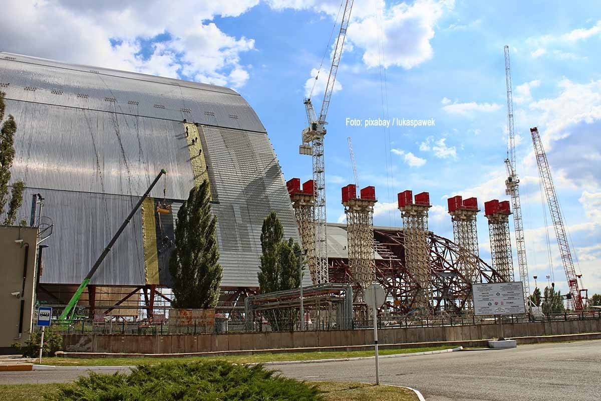 Kernkraftwerk-Ruine Tschernobyl. Foto: pixabay / lukaspawek