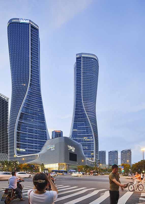 Raffles City Hangzhou Copyright: Hufton and Crow,