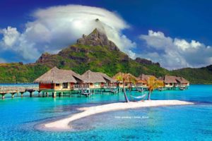 Tahiti im Überblick: Fast Facts - ein Steckbrief 4 Traumhaft schön - Bora Bora / Foto: pixabay / Julius_Silver