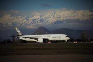 Erstmals in Amerika, der Airbus A350. TAM Airlines, Mitglied der LATAM Airlines Group, wird die erste Airline auf dem amerikanischen Kontinent sein, die den Airbus A350-900 XWB in Betrieb nimmt. Foto: Airbus