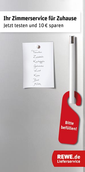 DER-Reisebüro-Kunden erhalten in den nächsten Wochen einen Einkaufsgutschein bei Rewe. Foto: DER