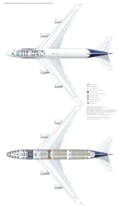 weltreisender.net lufthansa sitzplan b747 400 43business 32premium economy 308economy