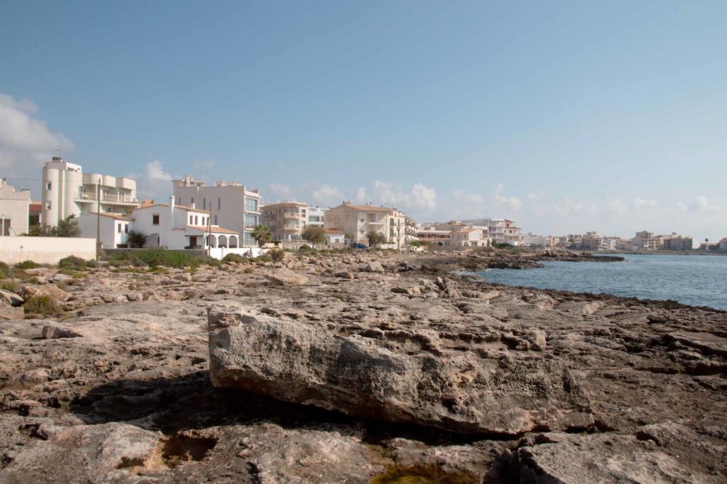 Colonia de Sant Jordi. In der Nähe gibt es feine Sandstrände / Foto: Ingo Paszkowsky