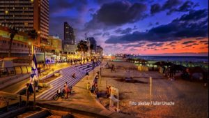 Israel: Tel Aviv-Stadtgeschichten - ein illustrierter City-Guide 5 Tel Aviv, die Stadt die niemals schläft / Foto: pixabay / Iulian Ursache