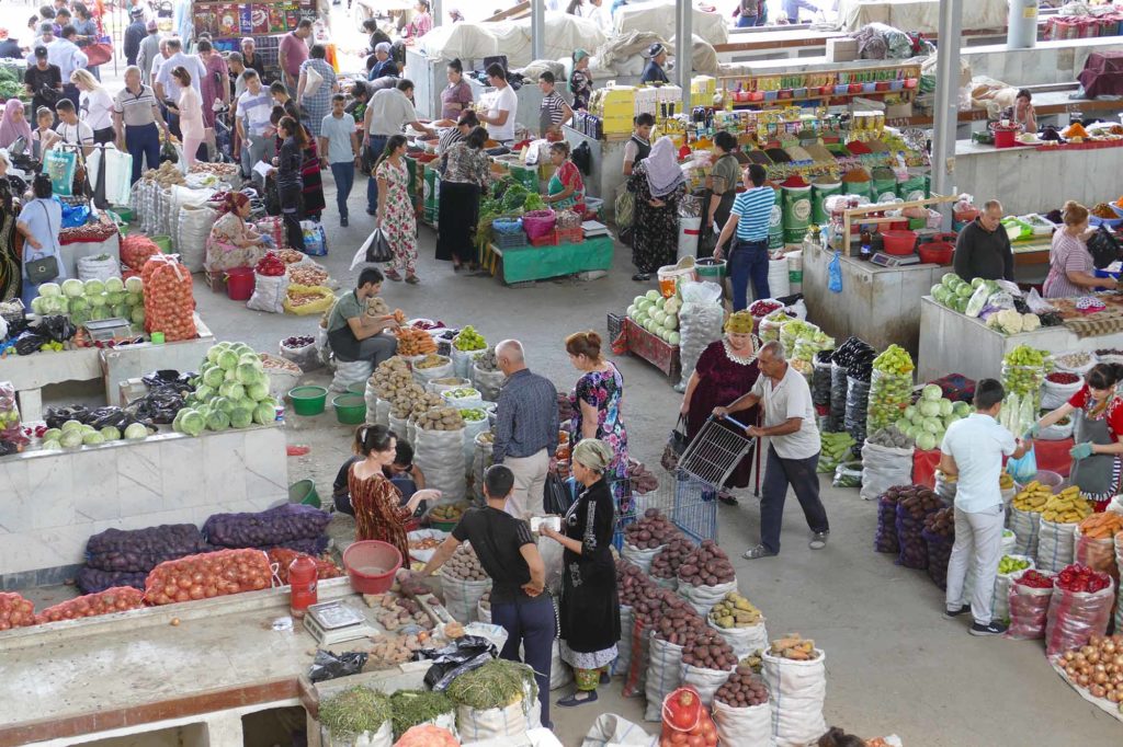 Markt in Samarkand / Foto: pixabay / falco