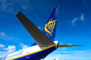 Ryanair mit synthetischem Kraftstoff SAF von OMV 21 Ryanair B737-800 / Foto: Ryanair
