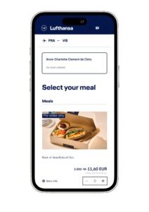 Der Bordservice in den Lufthansa-Flugzeugen 3 Screenshot der Lufthansa-App