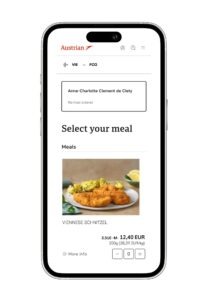 Der Bordservice in den Lufthansa-Flugzeugen 4 Screenshot Austrain App