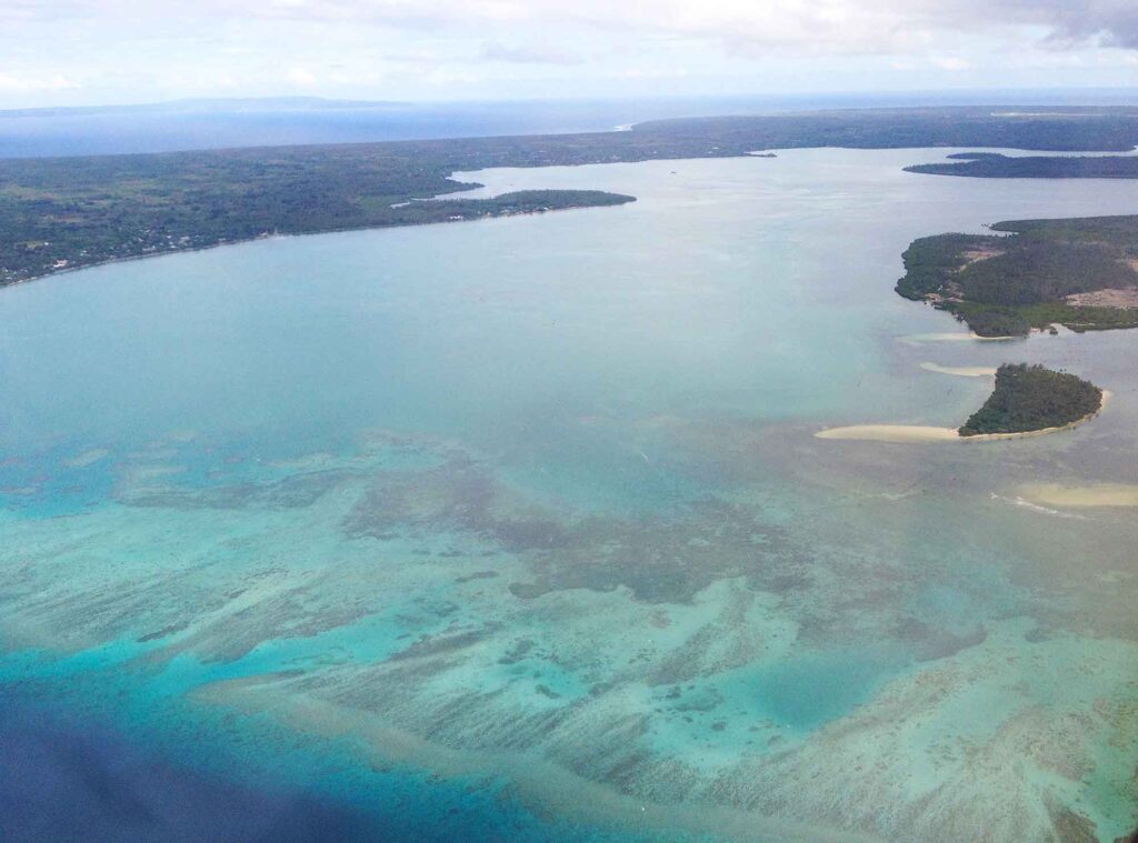 Das Königreich Tonga in Kürze - Fast Facts 3 Sicht auf die Lagune und die Inseln