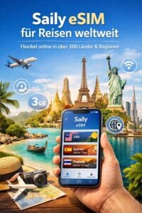 Saily eSIM für Reisen weltweit