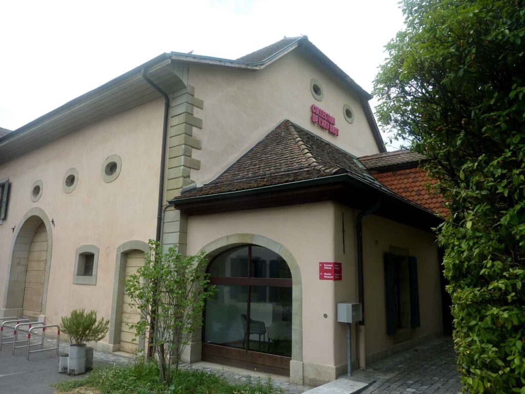Radsport, Hitze und Erbauung 12 Außenansicht der Collection de l’Art Brut im Château de Beaulieu in Lausanne.
