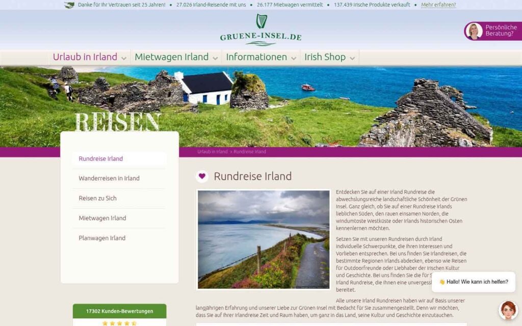 Irland-Rundreise: Welcher Anbietertyp passt zu deiner Reise? 9 gruene insel de 260925